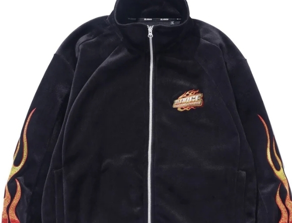 XLARGE - VELOUR TRACK JACKET / ブラック | Tempt