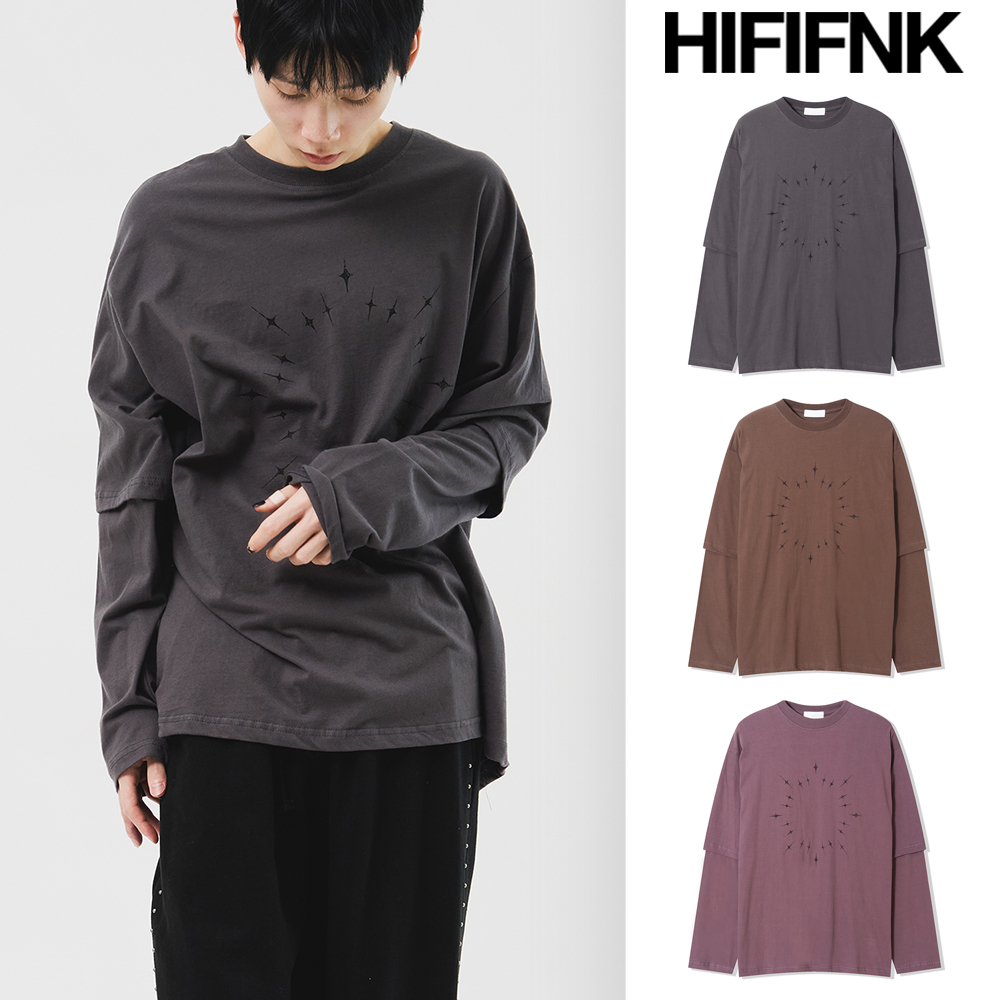 【HI FI FNK】Starstar Layered Longsleeve