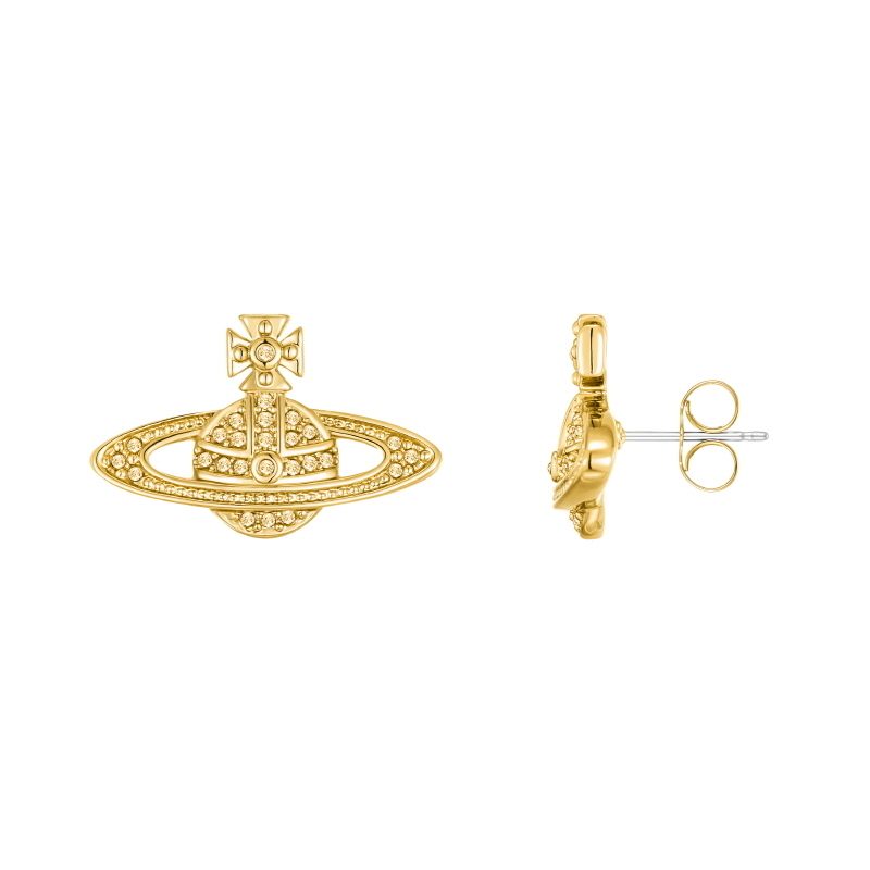 《VIVIENNE WESTWOOD》 ミニバス リリーフ ピアス