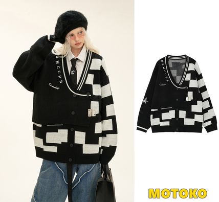 ブラック（黒）系 ELF SACK(エルフサック) カーディガン