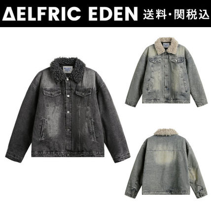 Aelfric Eden】 ブロッキングフラワーコート☆送料間税込