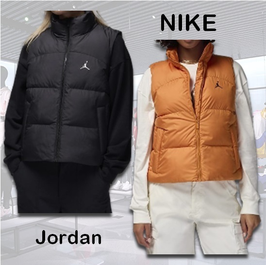 ☆NIKE☆Jordan Puffer ジレ ベスト 軽量 撥水 レディース (Nike