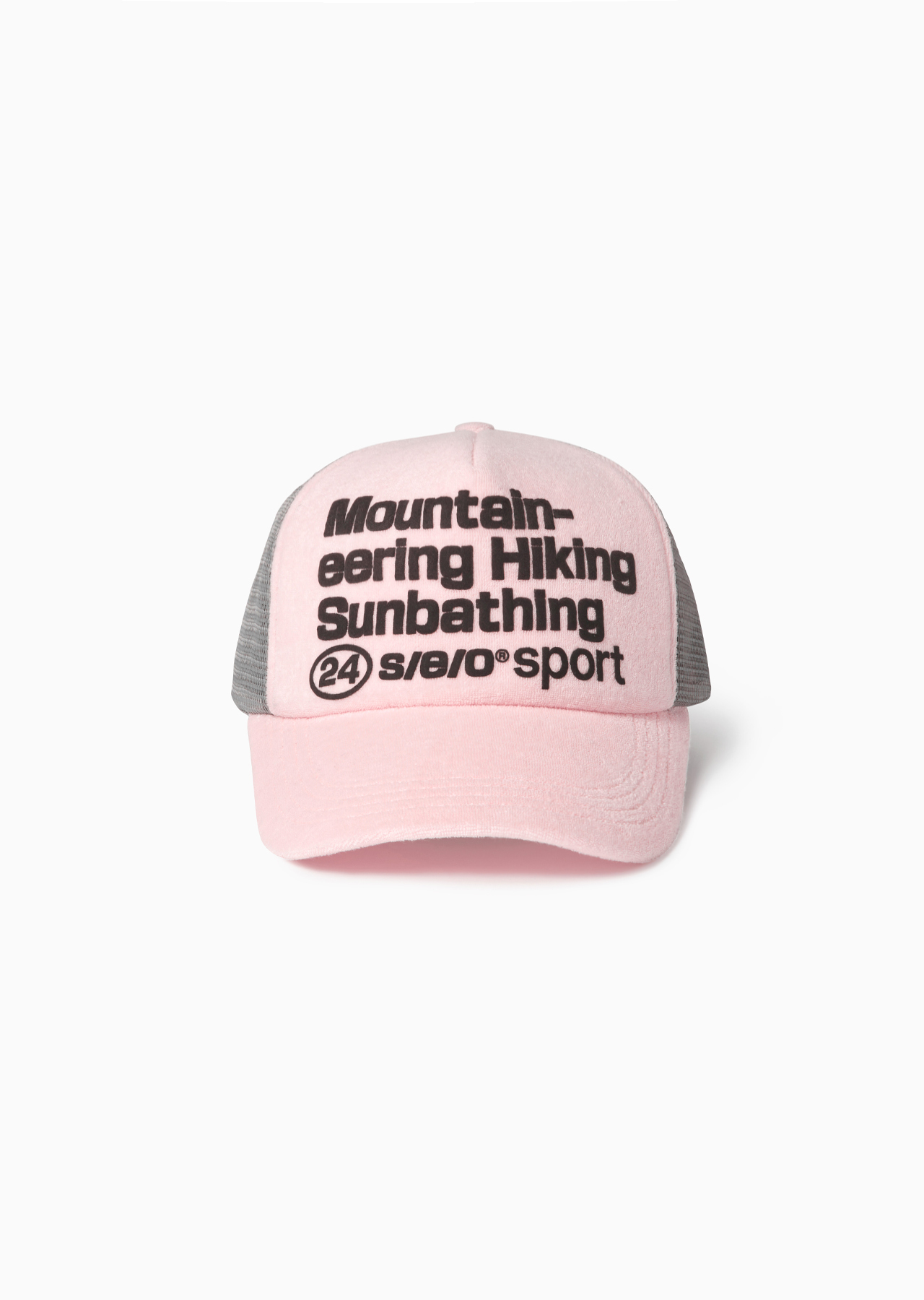 【S/E/O】EXPLORER TRUCKER CAP PINK (EXCLUSIVE)