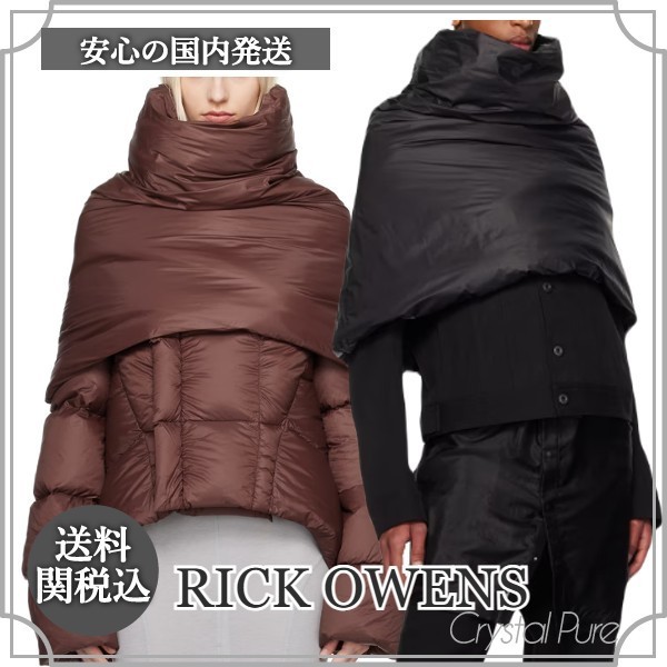 【RICK OWENS】ナイロン スカーフ ウォーマー【送料関税込】