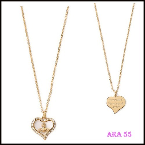 Vivienne Westwood正規品/送料関税込み PETRA heart ネックレス