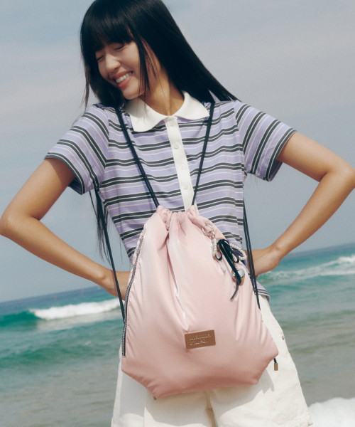 トートバッグ masmarulez 304 Gym sack string bag Glittery pink 5010564837