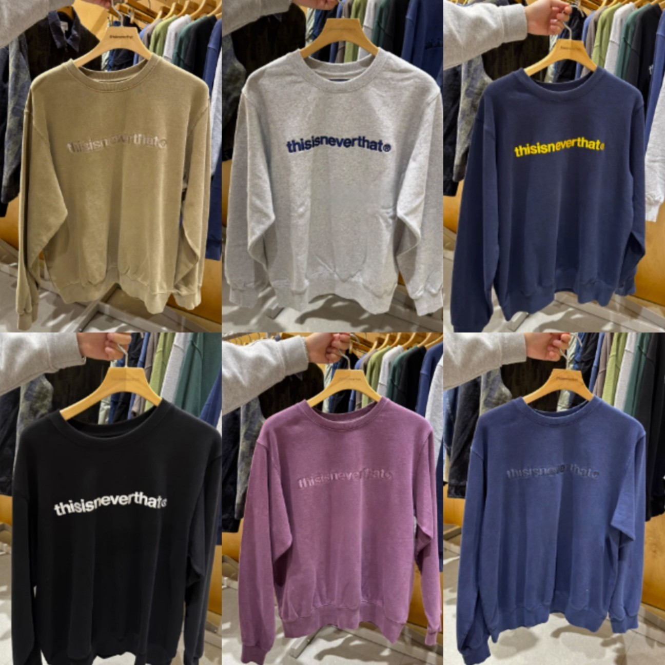 さらに100円引き●thisisneverthat●T-Logo Crewneck