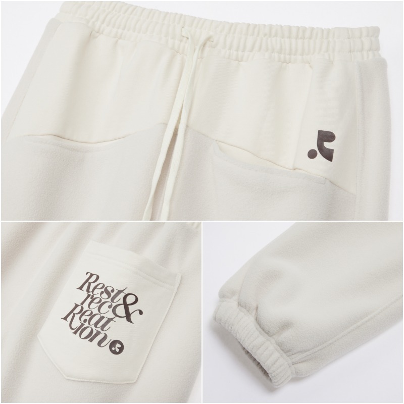 【Rest&Recreation】韓国人気★ COLORATION FLEECE JOGGER PANTS Rest&Recreation】韓国人気☆ COLORATION FLEECE JOGGER PANTS