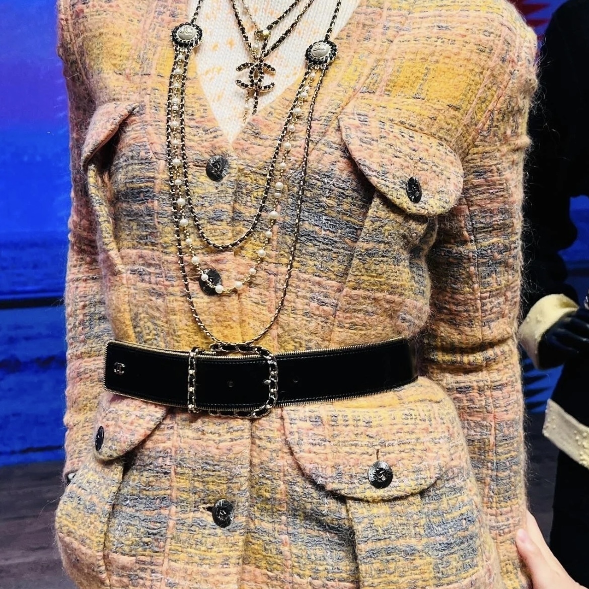 CHANEL シャネル チェーンベルト ココマーク シルバー