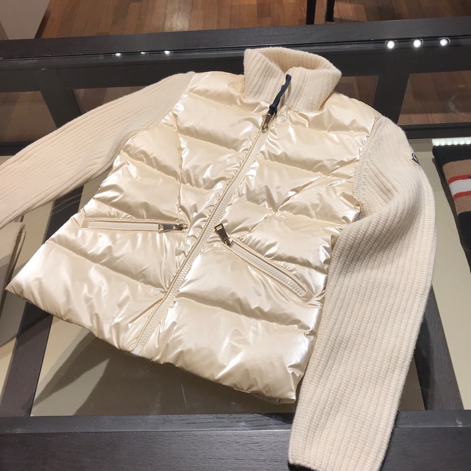大人もOK【MONCLER】ダウン入りカーディガン☆12A, 14A