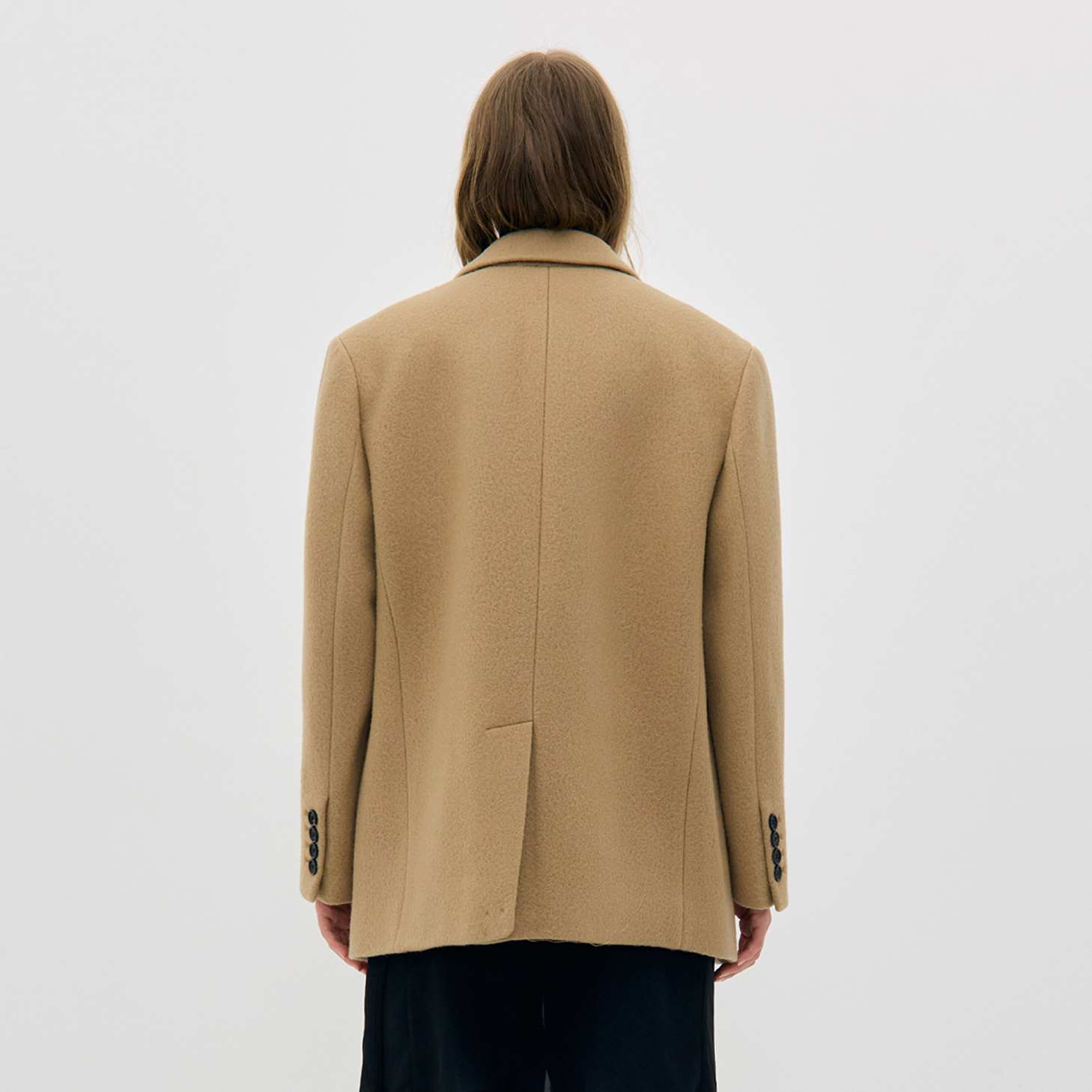 LOW CLASSIC : 24FW / FINE ALPACA WOOL BLAZER COAT (LOW