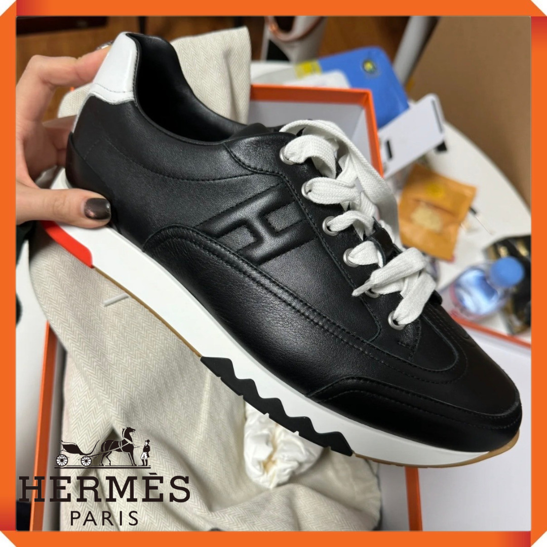 【大人スニーカー♪】 HERMES スニーカー トレイル 4色