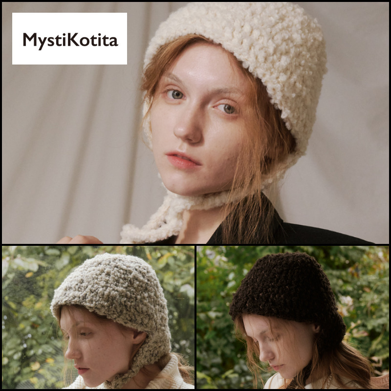 [Mystikotita] Soft String Crochet Hat 韓國 Hand made