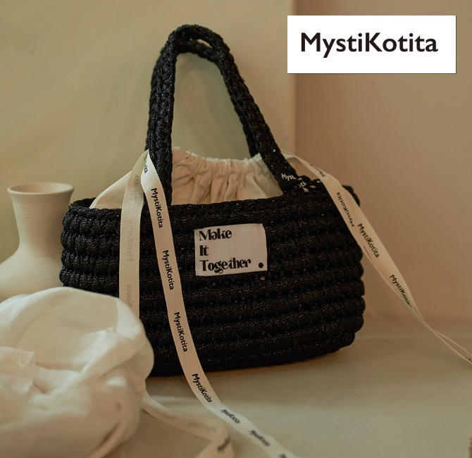 [Mystikotita] MIT SHINY TOTEBAG 韓國 Hand made