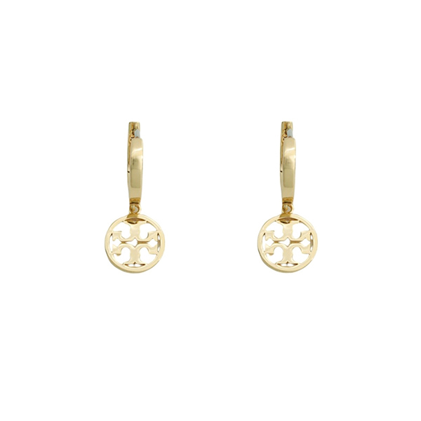 TORY BURCH ピアス 143786 MILLER HUGGIE HOOP EARRINGS