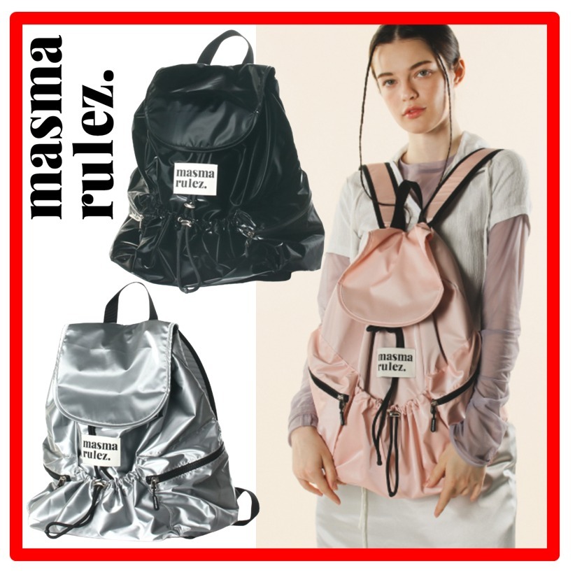 ☆韓国の人気☆【masmarulez】☆String Flap BackPac.k☆
