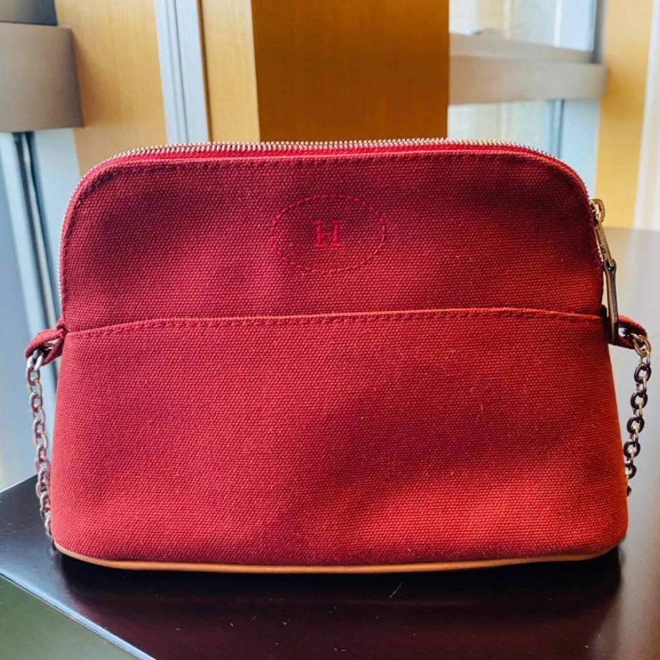 ショルダーバッグにも♪】HERMES ボリードポーチMM 26