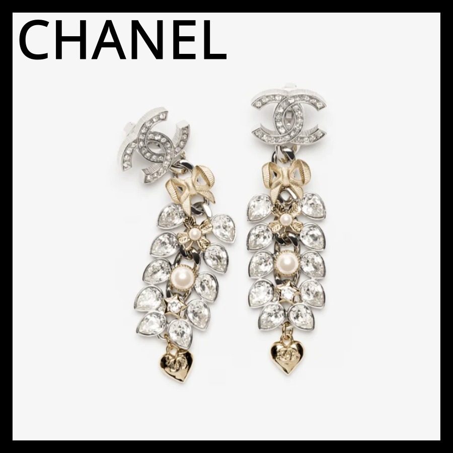 《華やかに揺れる♪》CHANEL イヤリング