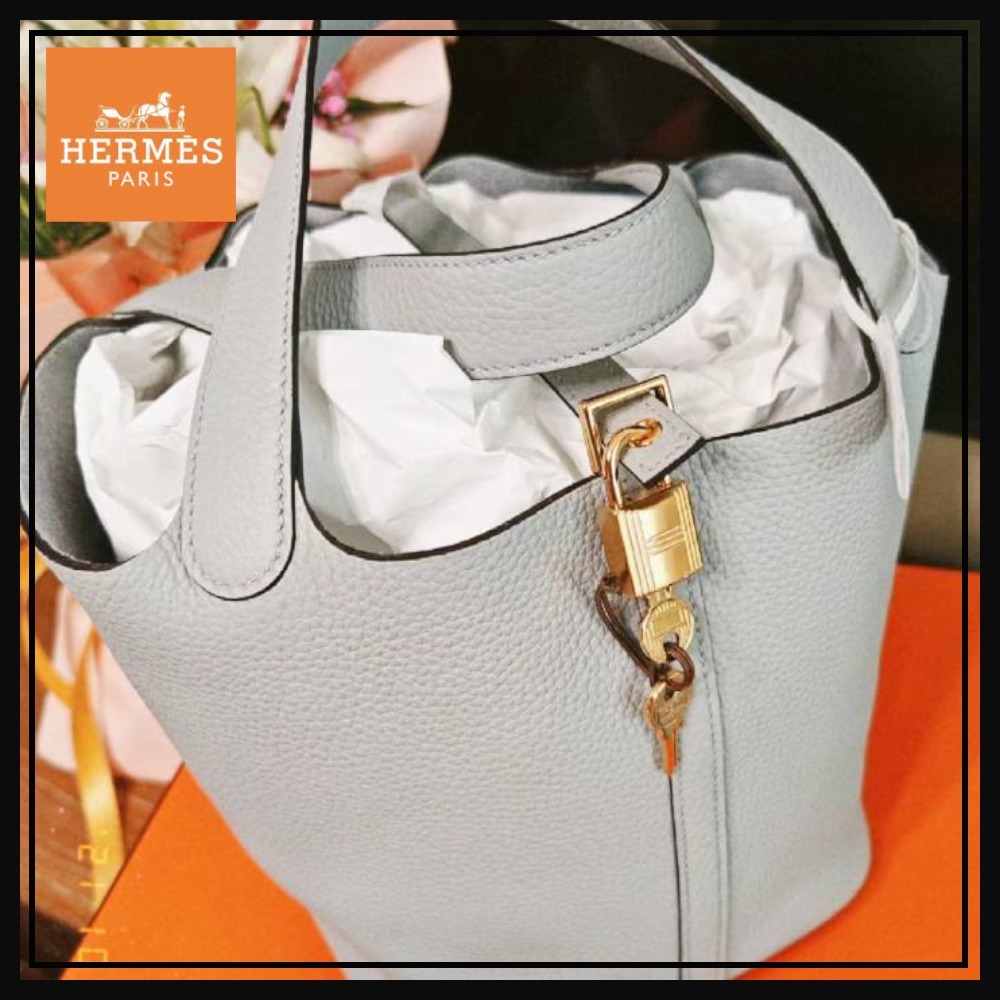 【お上品なブルー♡】HERMES ピコタンロック 22