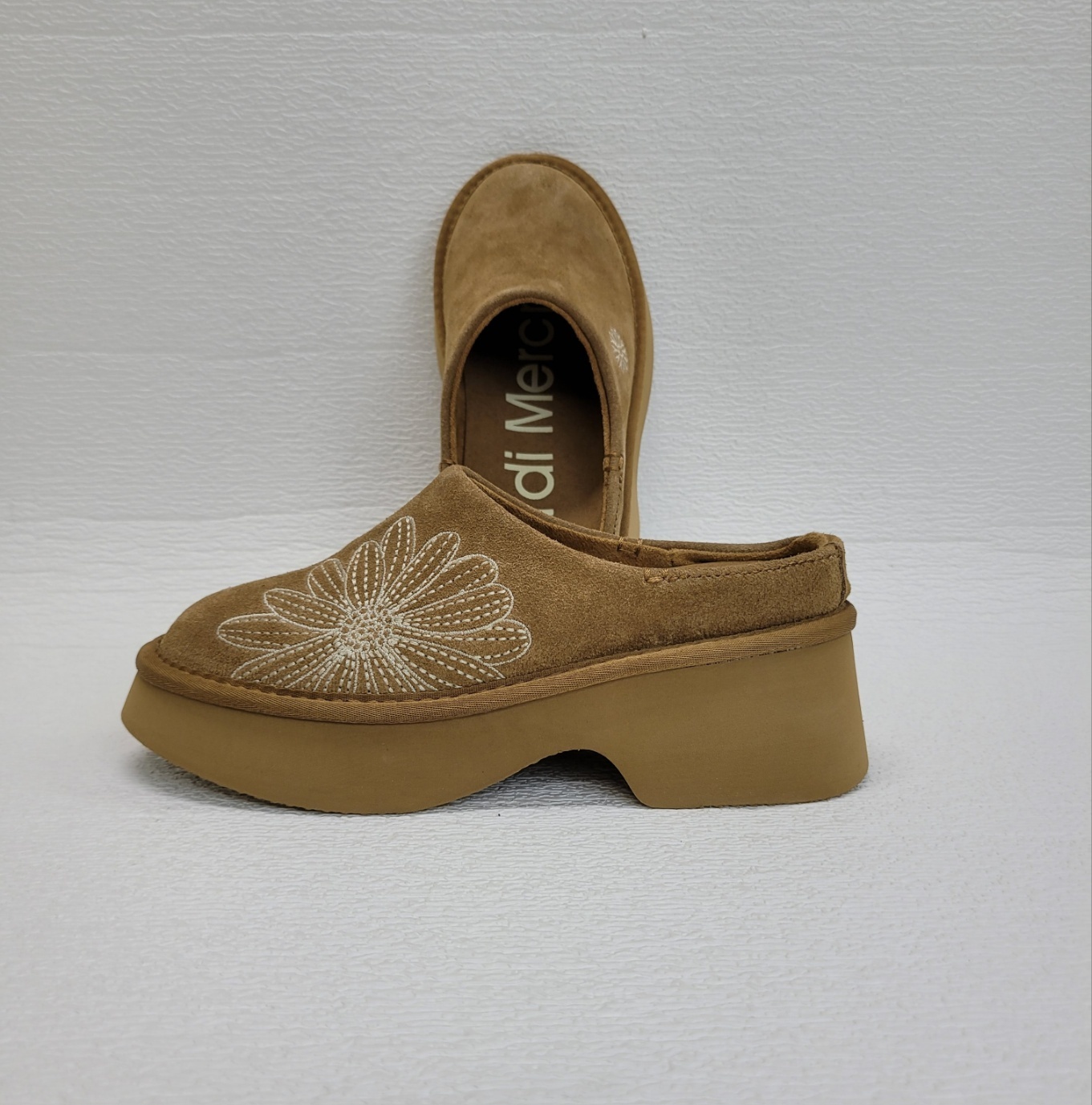 ●Mardi Mercredi●CLASSIQUE WINTER PLATFORM MULE_CHESTNUT