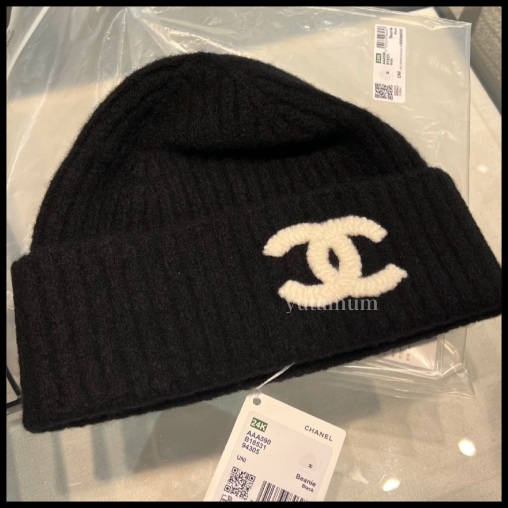 即完売の予感 パールプリントが可愛い CHANEL バケットハット 即完売の予感 パールプリントが可愛い CHANEL バケットハット