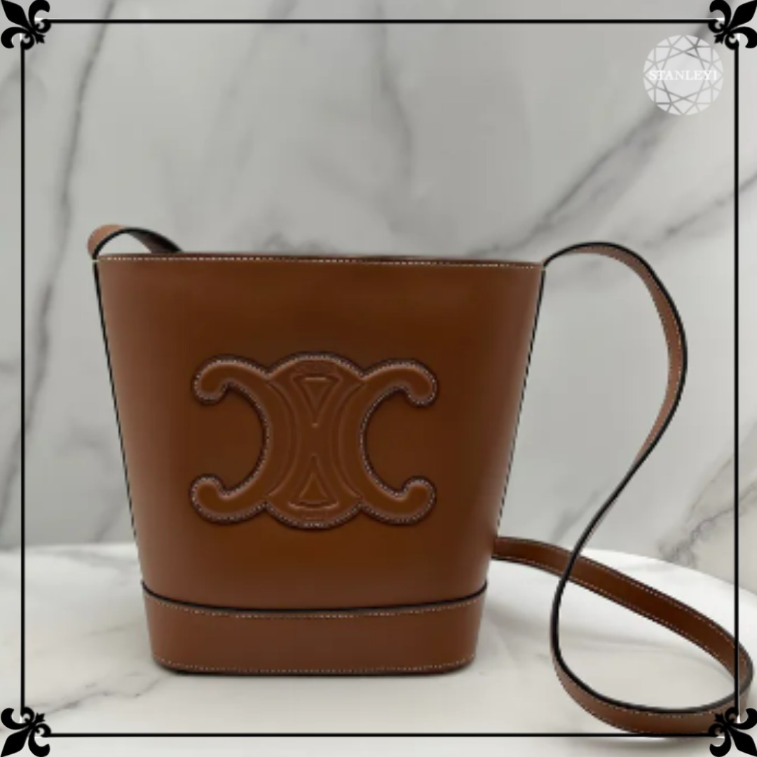 【CELINE】セリーヌ★small bucket★ミニバケツ★ブラウン