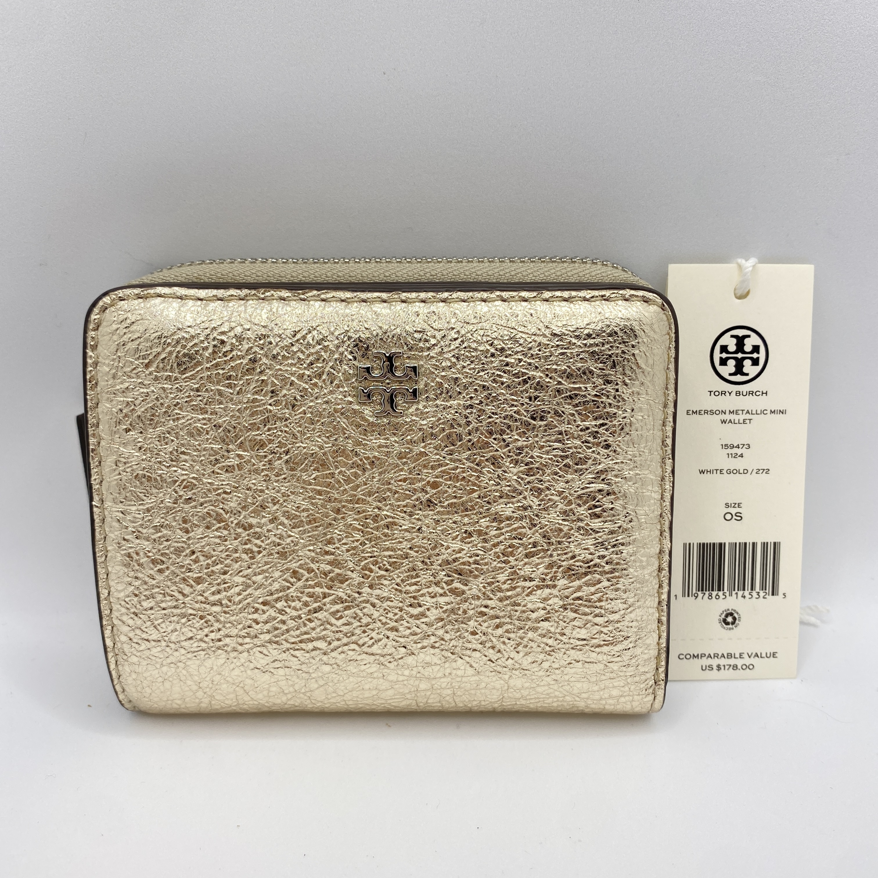 新色☆Tory Burch☆EMERSON MINI WALLET 折財布 159473 (Tory