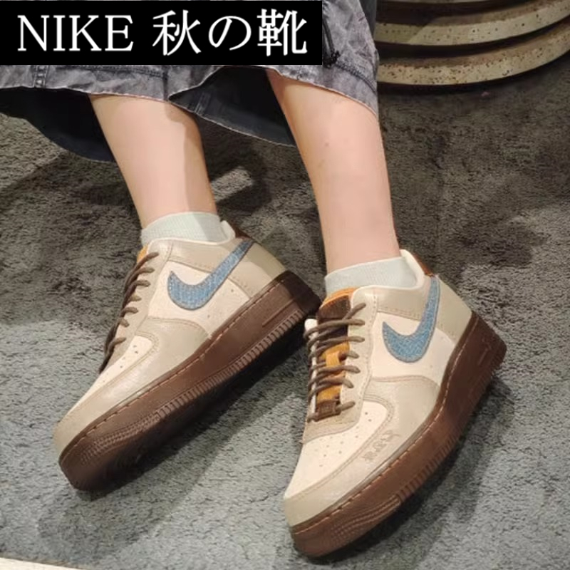 新作 日本未入荷 ★Nike★ AIR FORCE 1 '07 LX 秋の靴 関送込