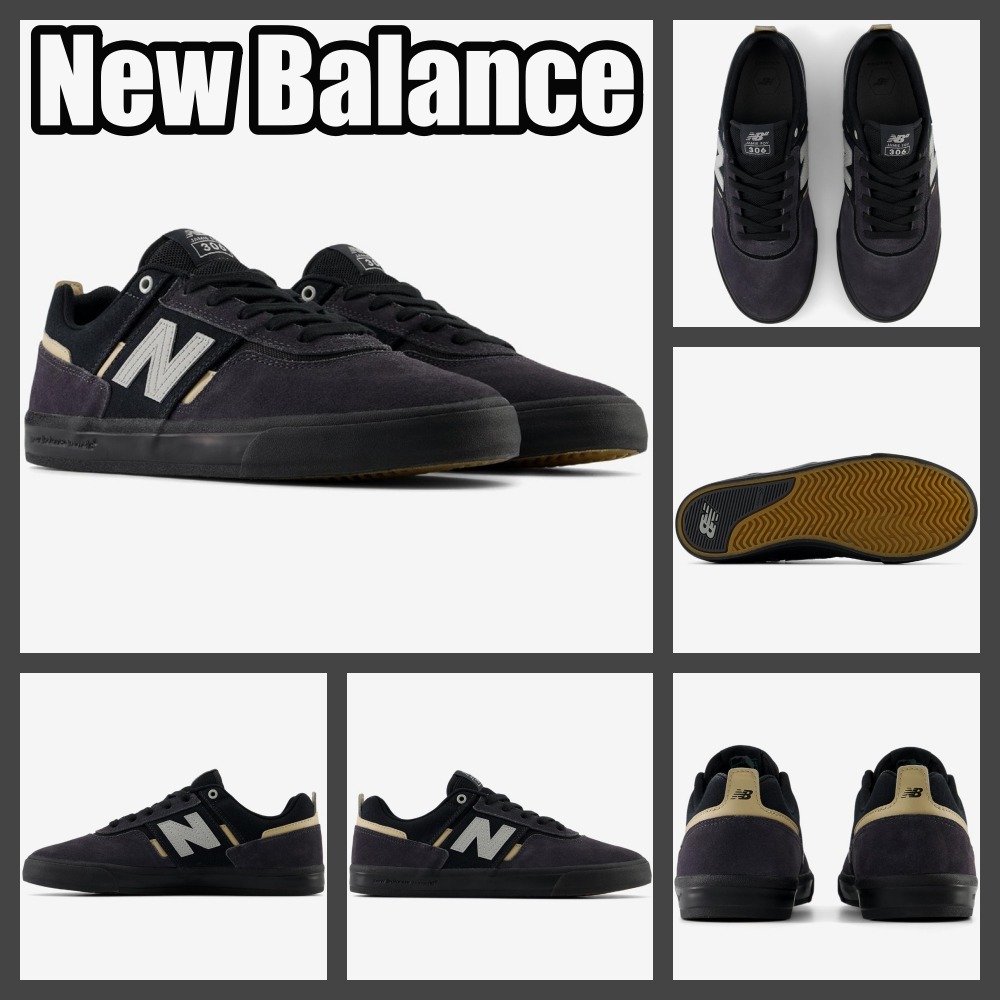 【New Balance】◆Numeric Skate Shoes Black◆NM306JNC◆