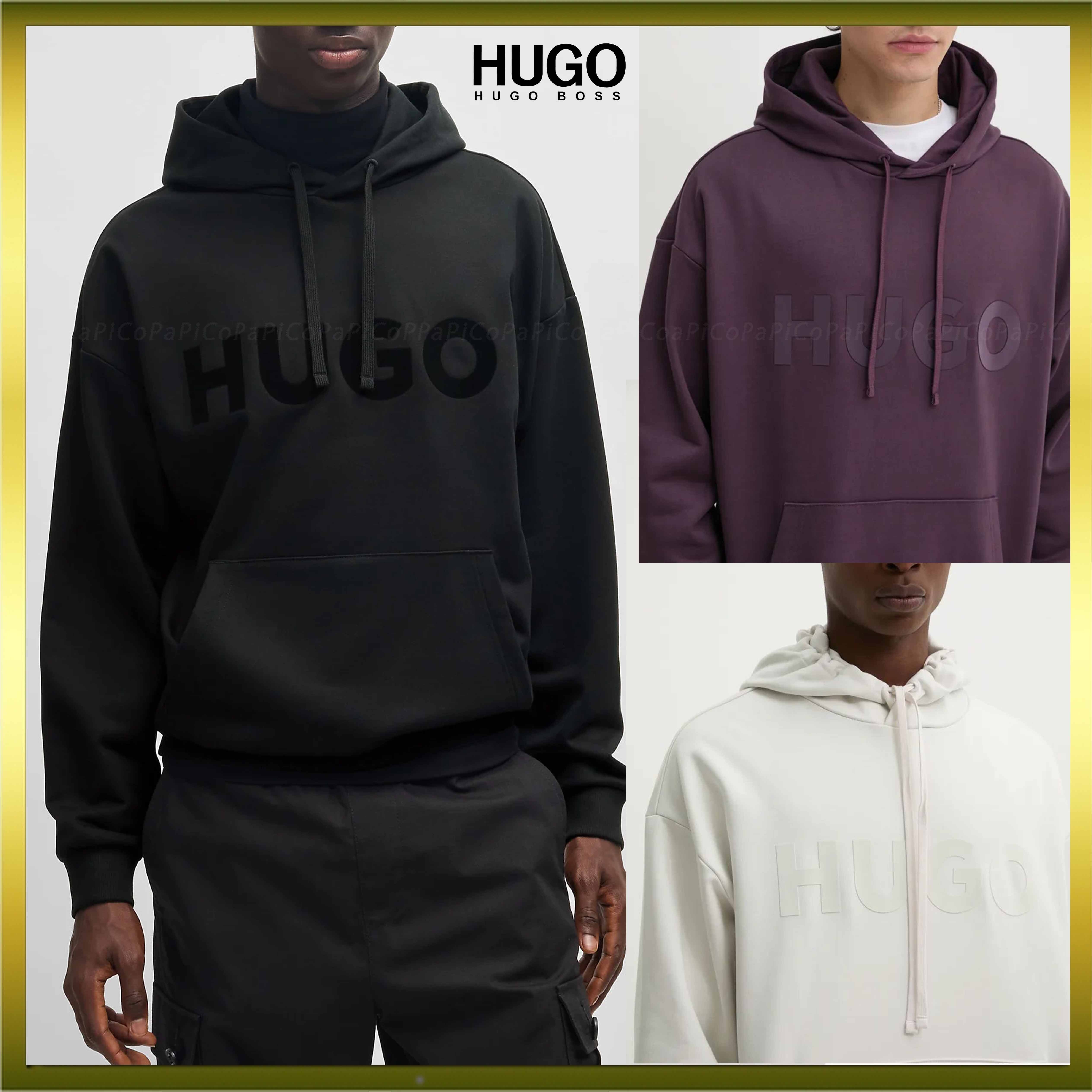 【特価！関税送料込】 Hugo Ditchle ロゴプリント フーディー