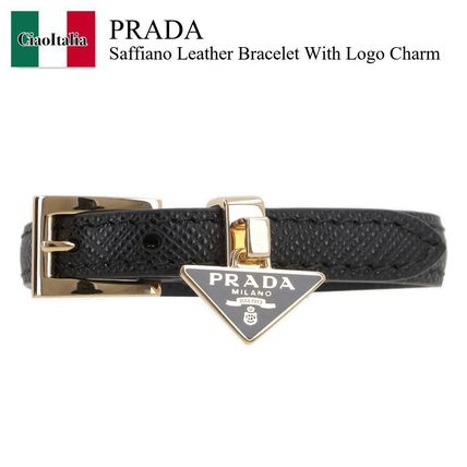 ブラック（黒）系 PRADA(プラダ) ブレスレット(レディース