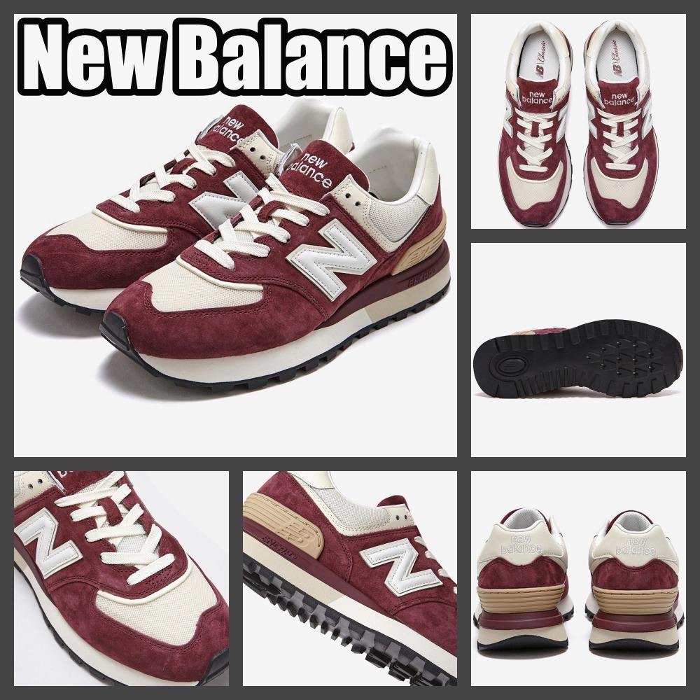 【New Balance】◆574 Legacy Angora Burgundy◆U574LGRB◆