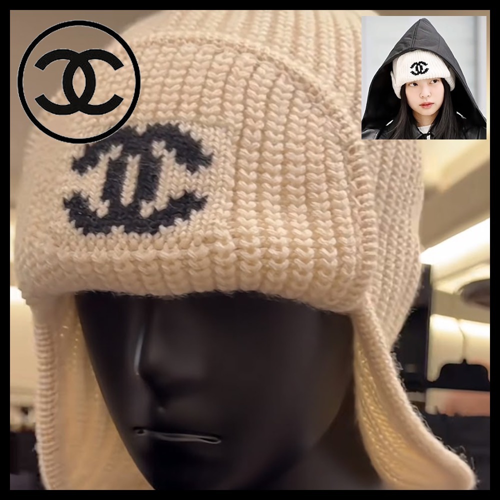 【大人可愛い♡】CHANEL☆ニットキャップ