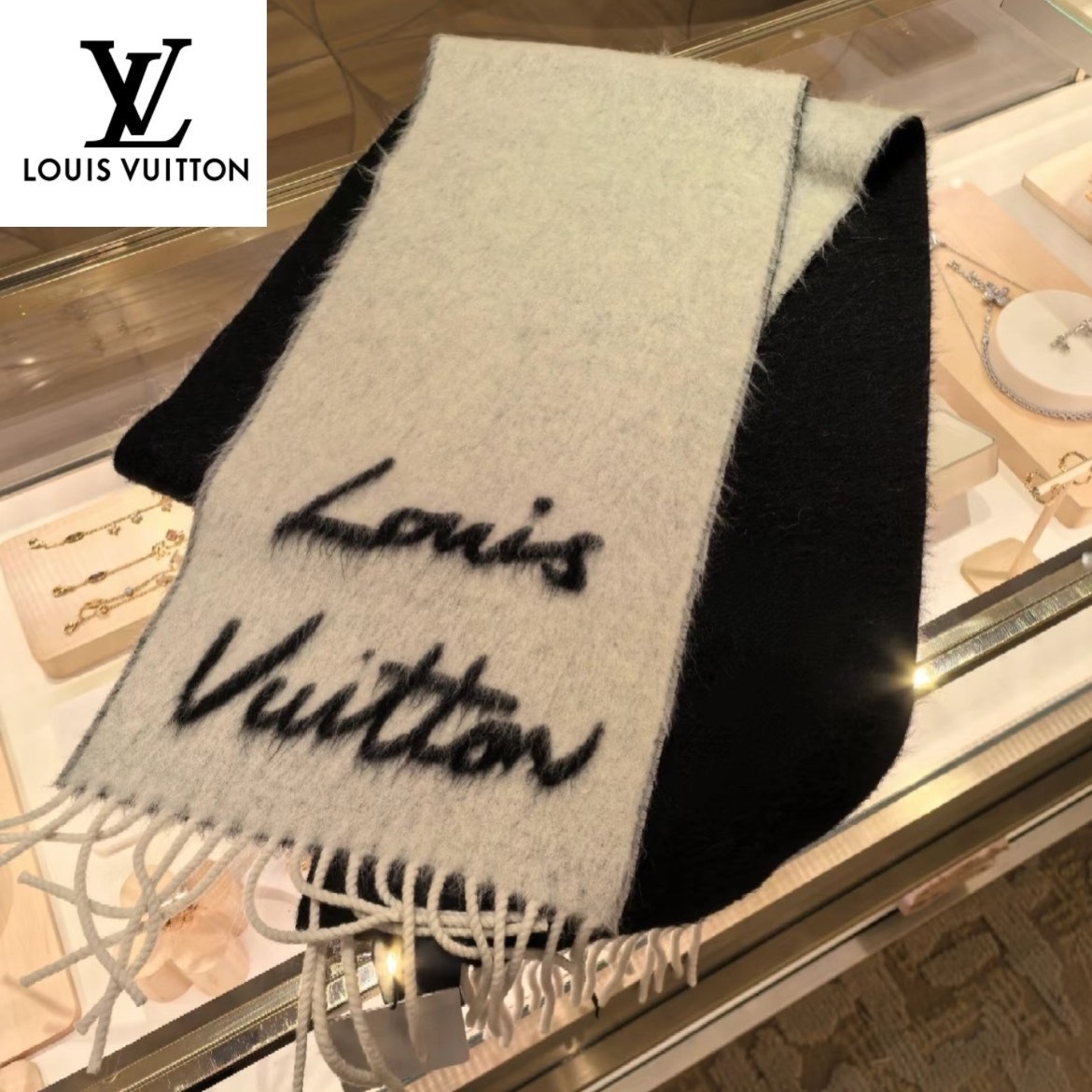 【LOUIS VUITTON】フラッフィーグラム♪スカーフ・マフラー