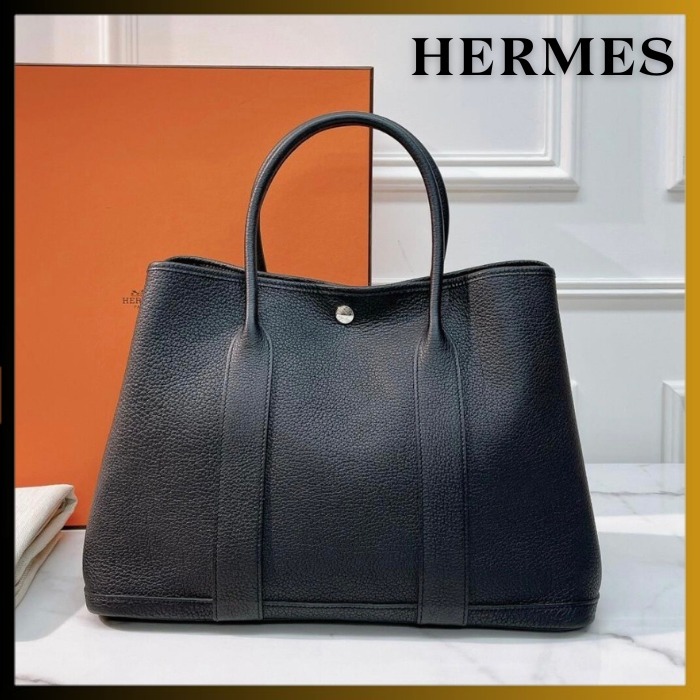 【レザー / Noir】HERMES ガーデンパーティー36 PM