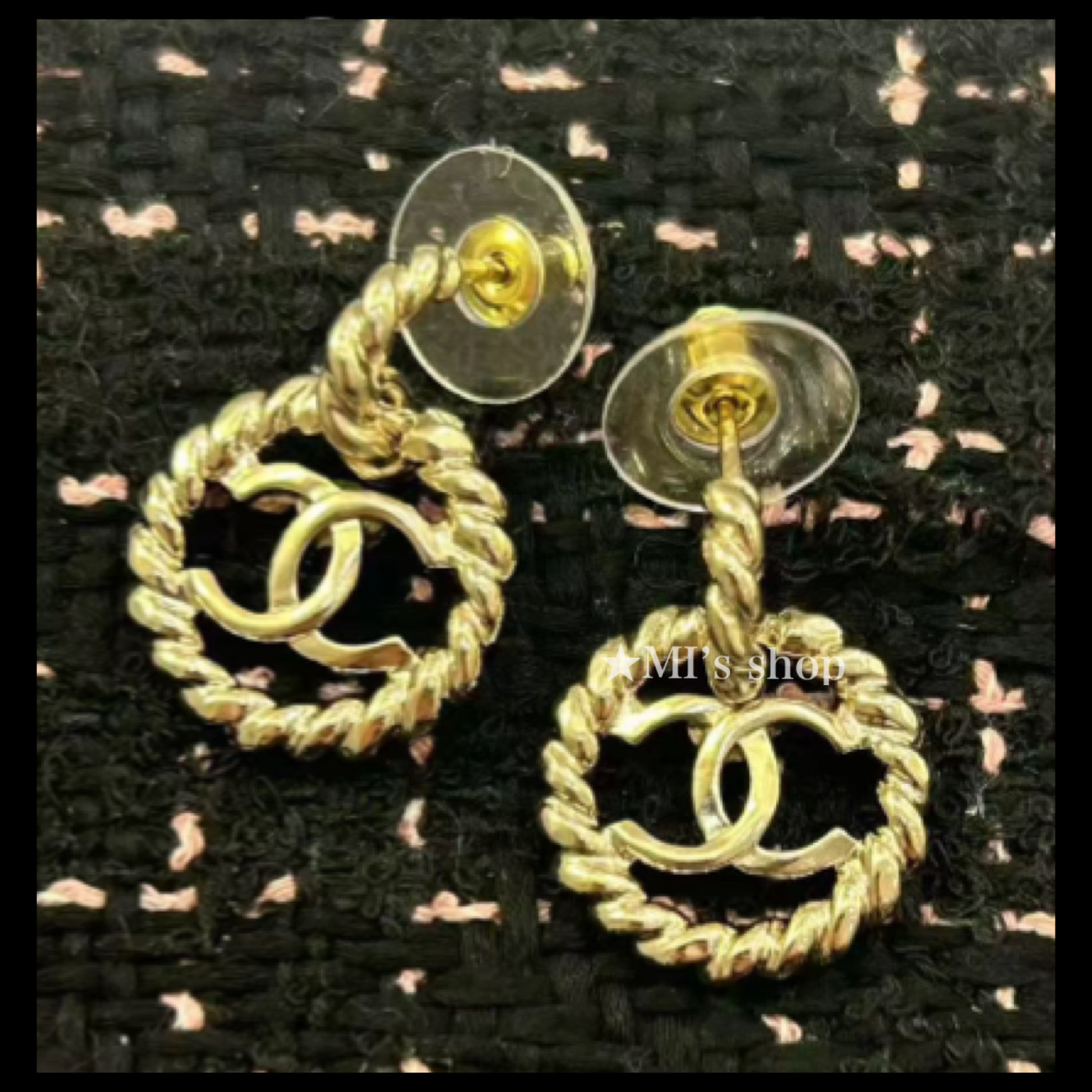 【上品エレガント♪】CHANEL CCロゴ ピアス エレガント】CHANEL ピアス CCロゴ 上品