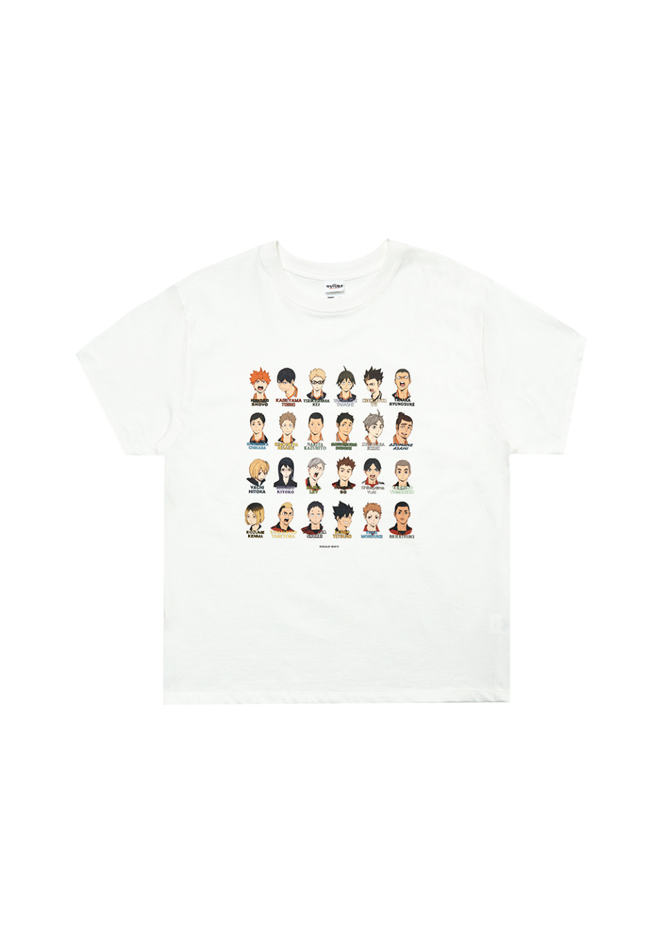【EERST】ハイキュー!! Assemble HF T-shirt [White]