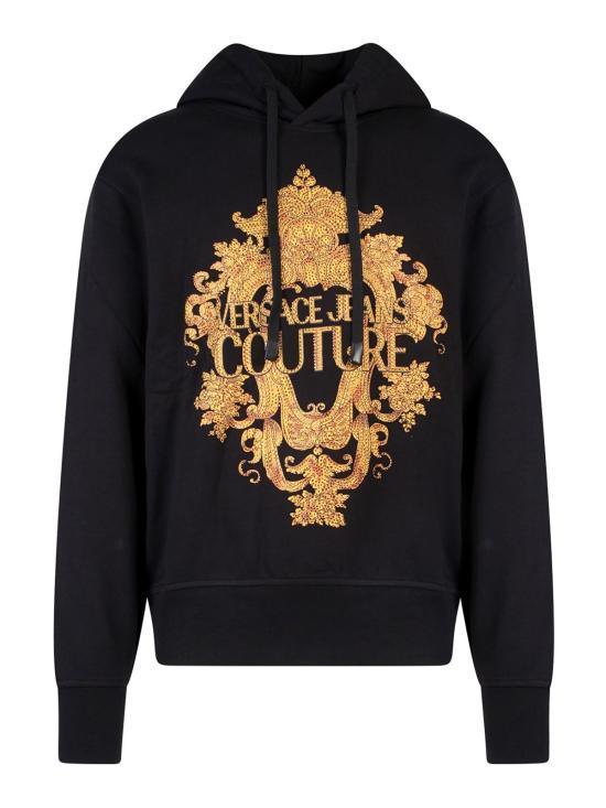パーカー・フーディ VERSACE Men Tops 73GAIP02CF01PG89 Black