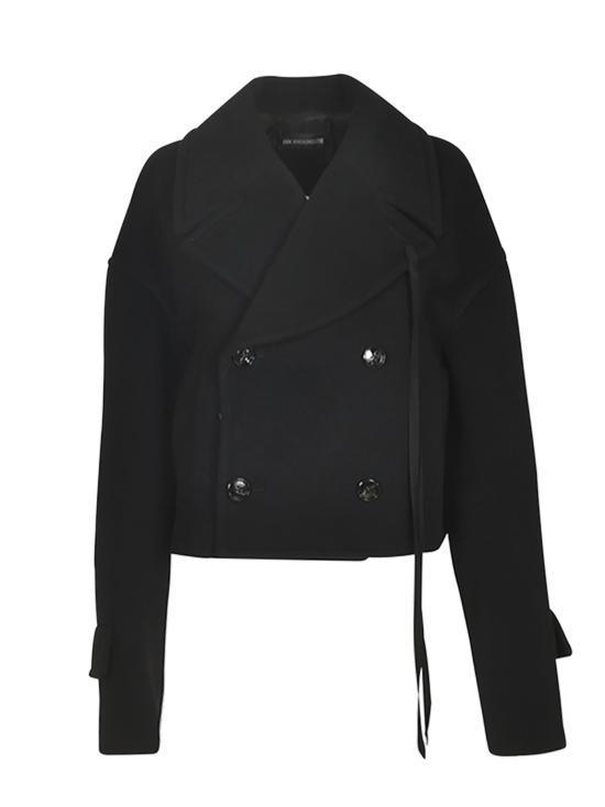 コート ANN DEMEULEMEESTER Women Coats B0012238 FA510 099 Black
