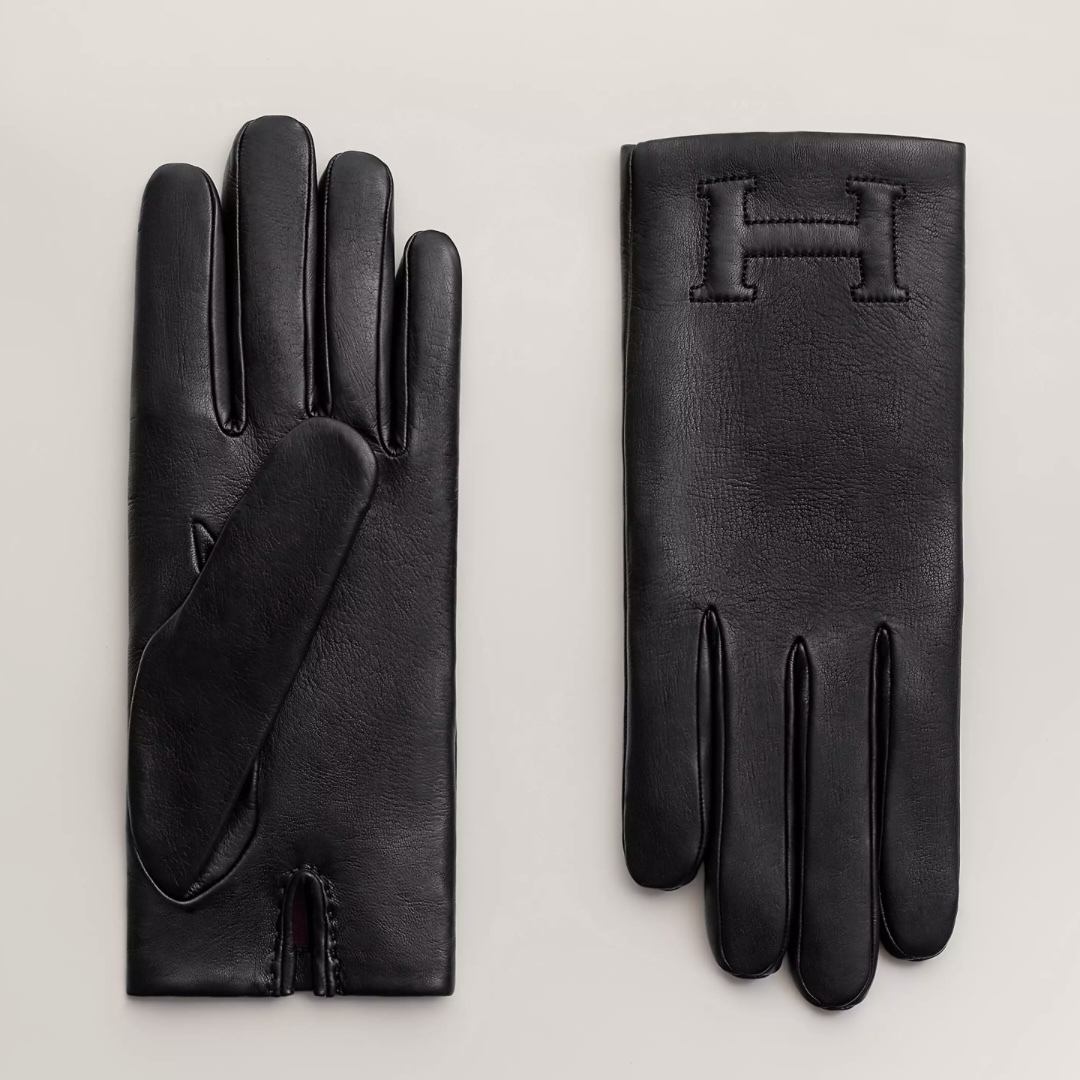 【上品な気品漂う♪】HERMES 手袋 《バスティーユ》