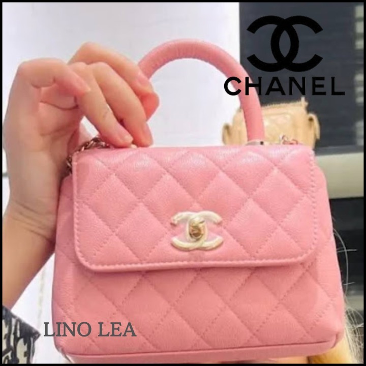 《可愛いカラー♡》CHANEL チェーンクラッチ