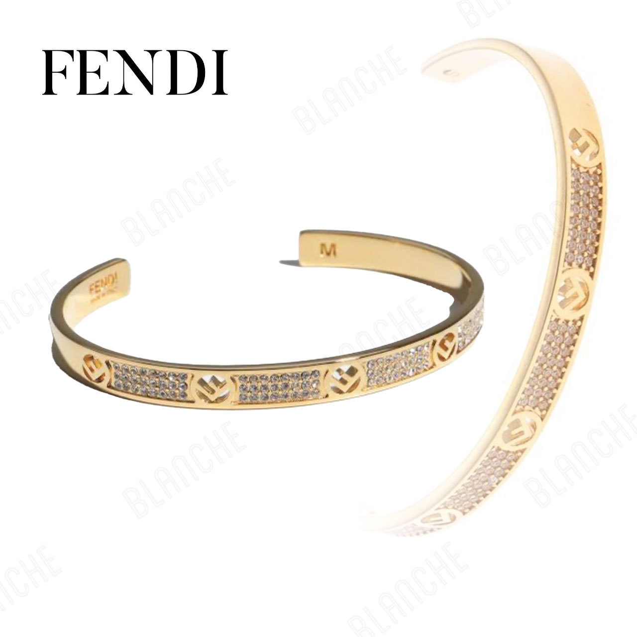 【FENDI】 エフ イズ フェンディ ブレスレット