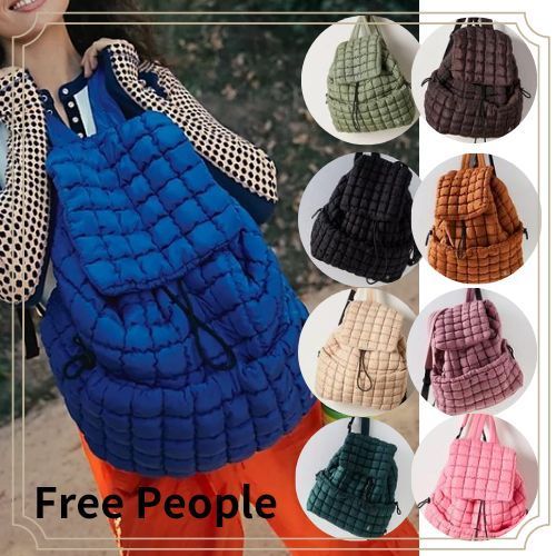 【Free People】キルト バックパック リュック