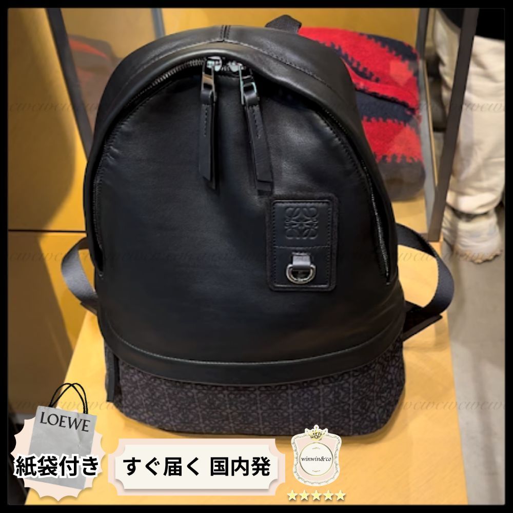 【完売必至】ロエベ■スリムバックパック アナグラムジャカード