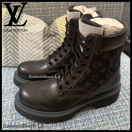 ◆スマート【 Louis Vuitton 】バスティーユ コンバット ブーツ LOUIS VUITTON - ルイヴィトン LOUIS VUITTON ブーツの通販 by