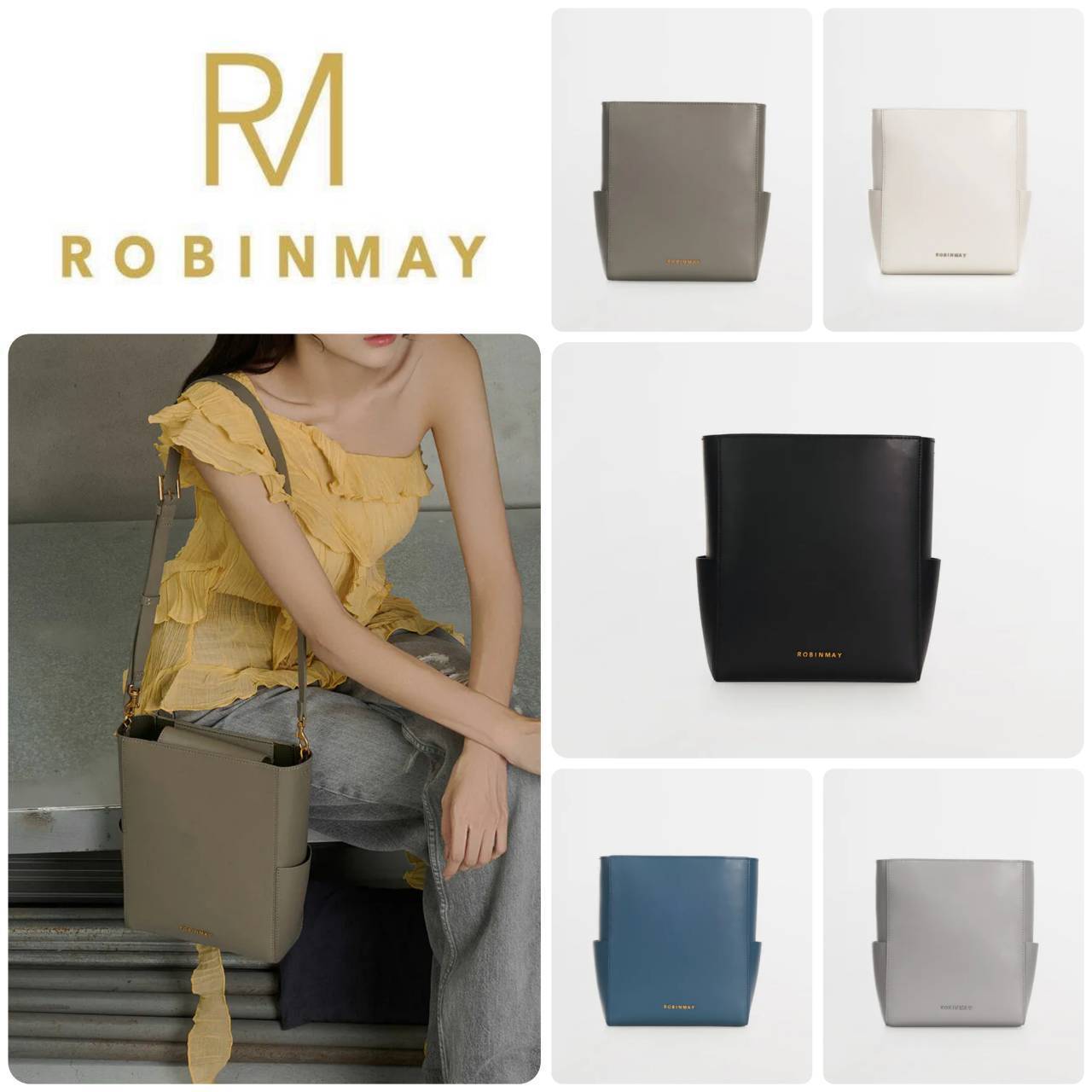 ■ROBINMAY■煙波銀月肩背包 WB073 ショルダーバッグ/送料込