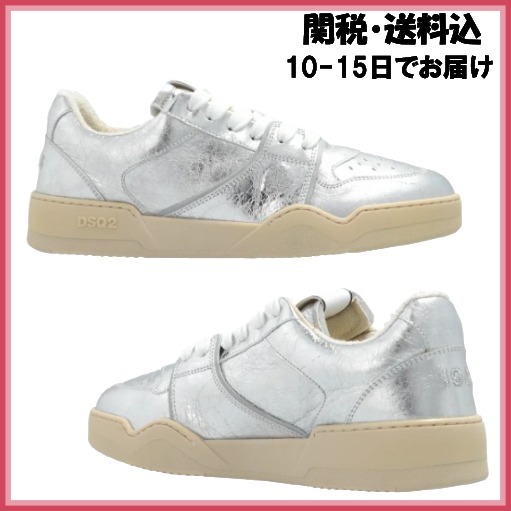 D SQUARED2■ディースクエアード スパイカー ス ポーツシューズ