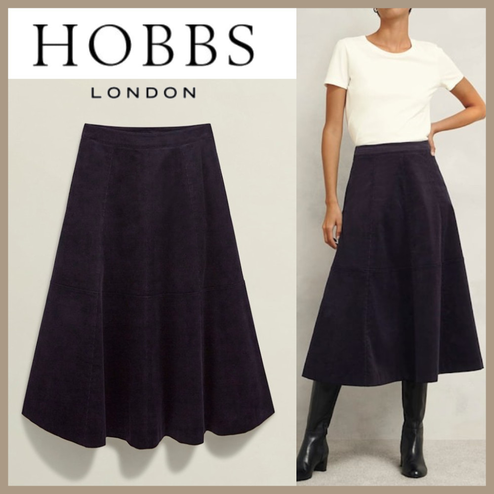 ★Hobbs London★ クリフトン コード スカート