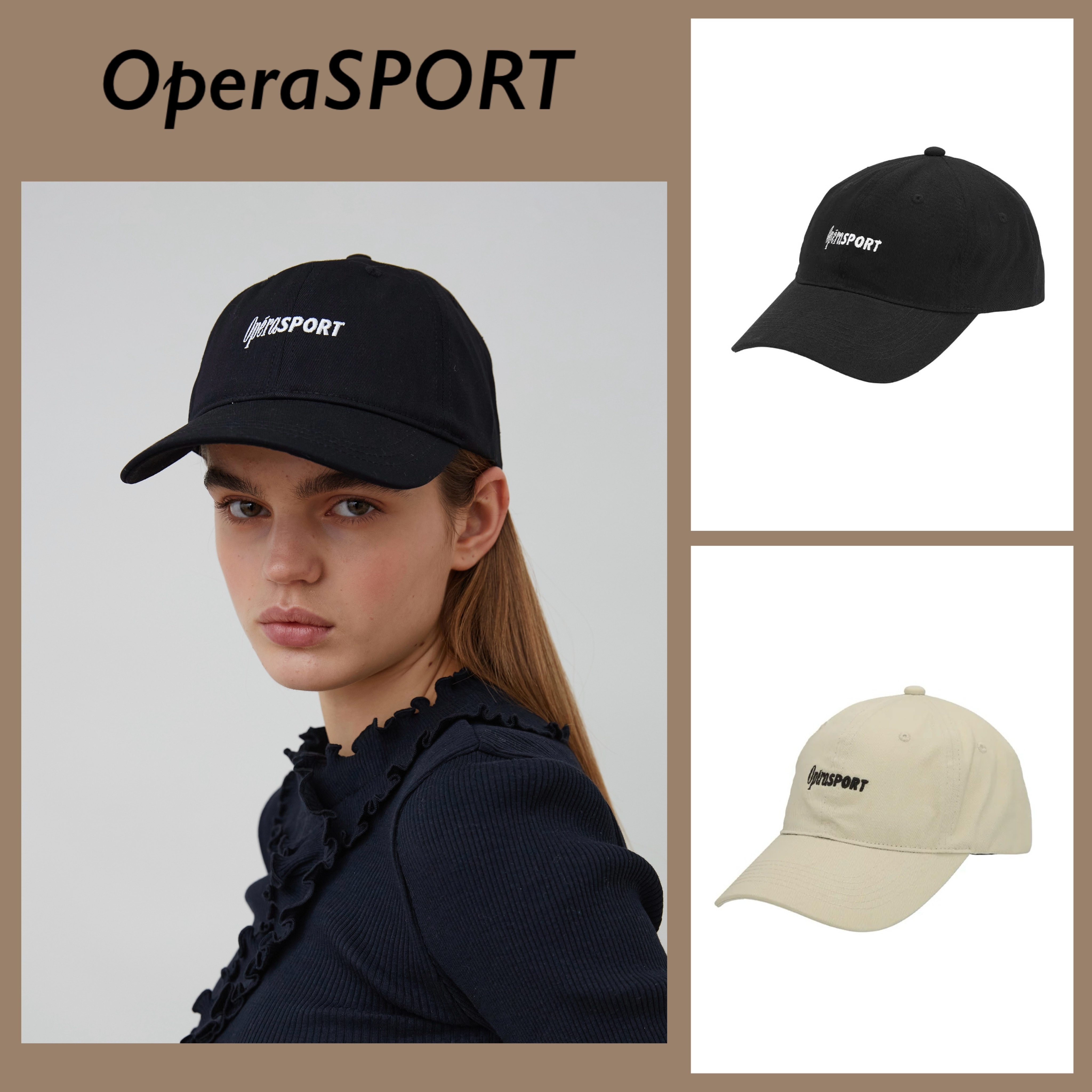 【OperaSPORT】RENE UNISEX CAP ロゴ キャップ