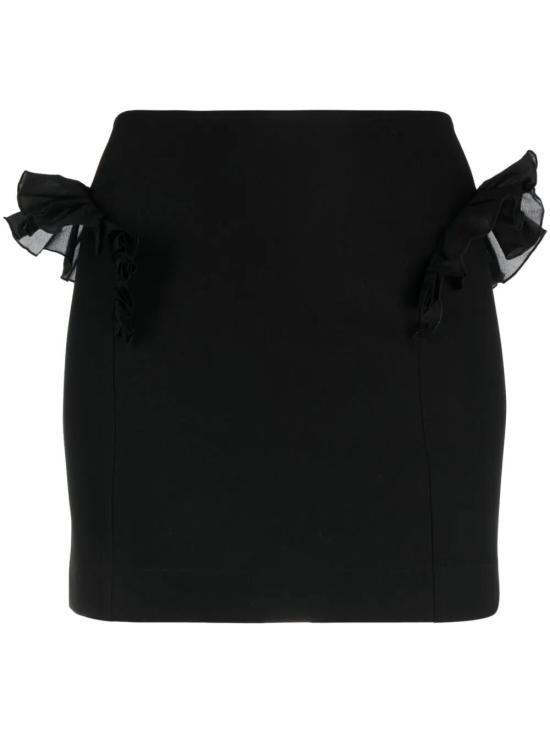 ミニスカート NENSI DOJAKA Women Skirts NDAW23SKT032 BLACK